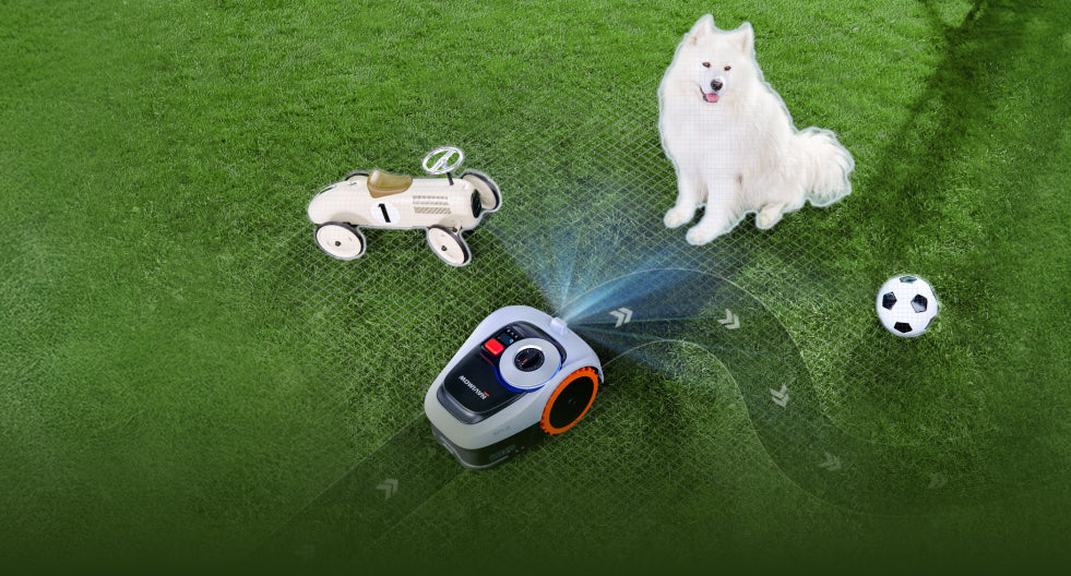 Navimow i208 AWD robot tagliaerba in giardino
