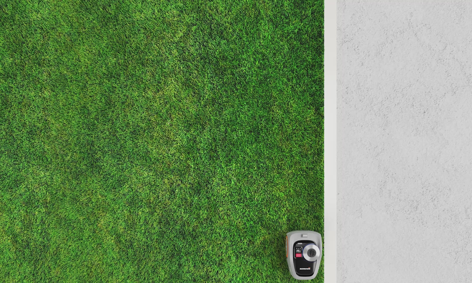 Carica il video: <p>Navimow taglierà vicino al bordo e rimarrà al sicuro al suo interno.</p>